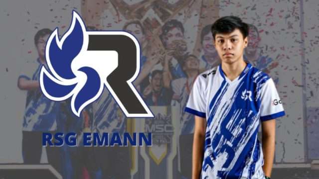 Profil Dan Fakta EMANN Marksman RSG PH Yang Jadi Finals MVP MSC 2022