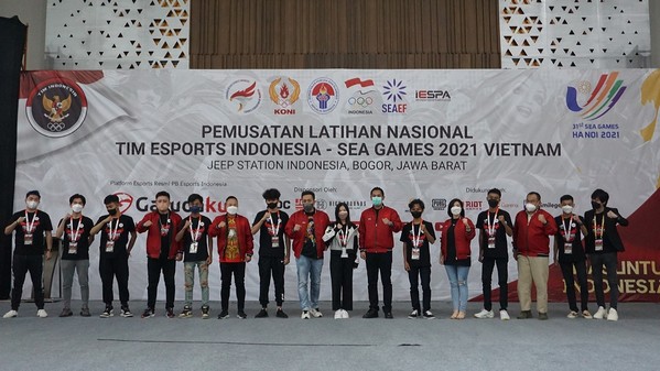 Pelatnas Esports SEA Games 2021