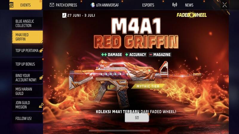 Event M4A1 Griffin Free Fire