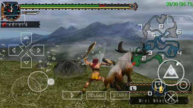 Game yang Mirip Monster Hunter di PSP