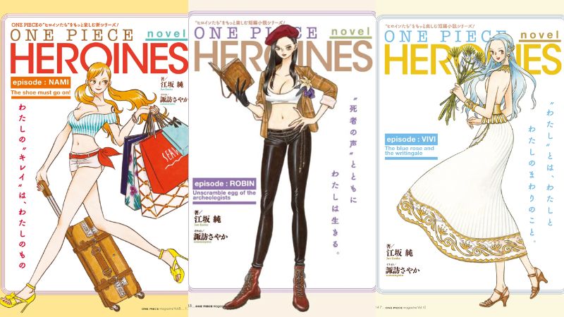 Vol.2 ONE PIECE novel HEROINES [Colorful] Bakal Rilis Maret 2024!