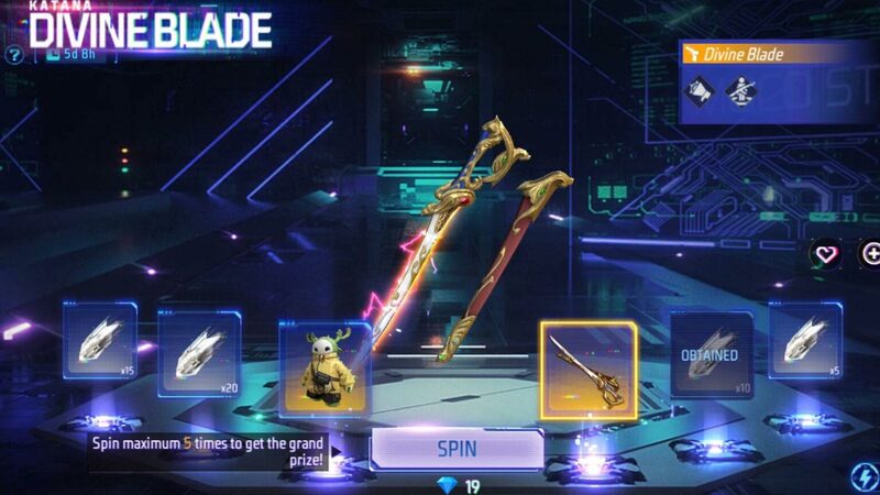 Katana Mythic Free Fire