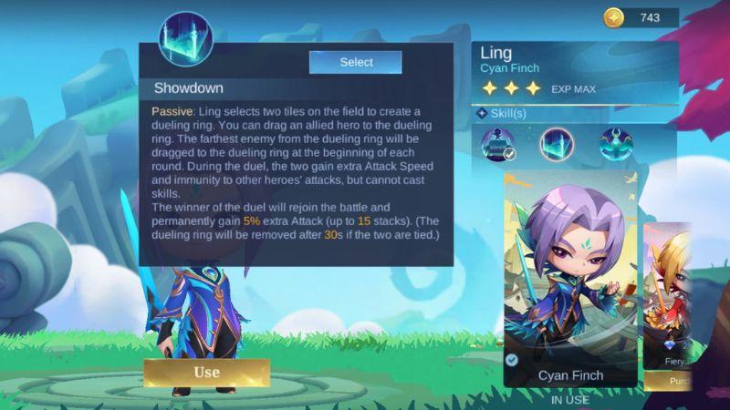 Penjelasan Skill Commander Ling Magic Chess Mobile Legends