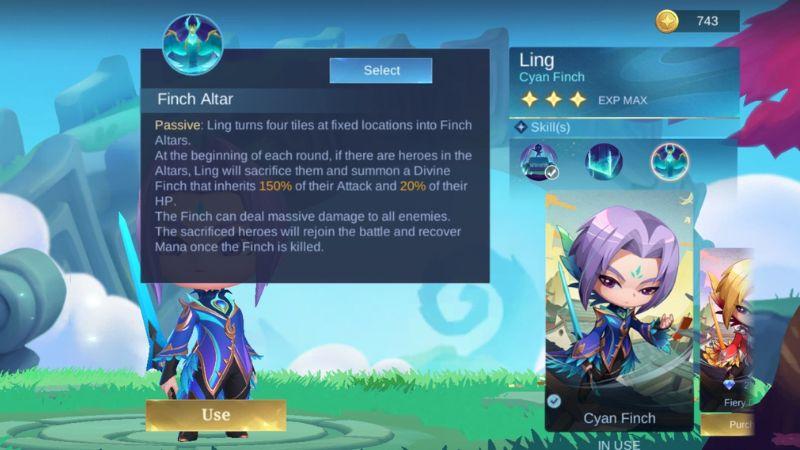 Penjelasan Skill Commander Ling Magic Chess Mobile Legends