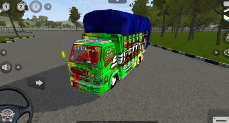 cara download mod bussid truck