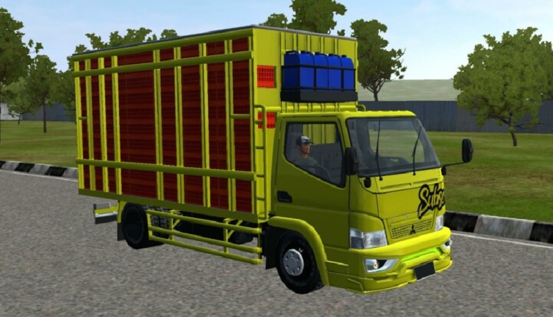 cara download mod bussid truck