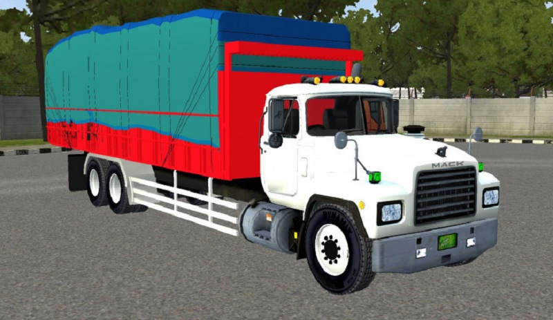 cara download mod bussid truck