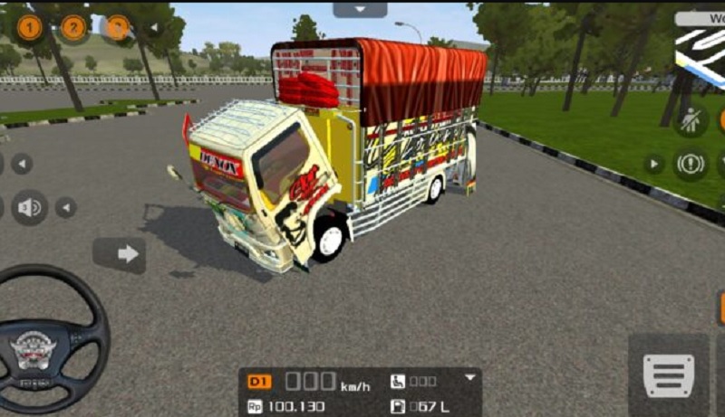 cara download mod bussid truck