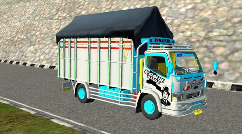 cara download mod bussid truck