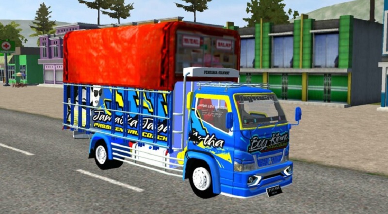 cara download mod bussid truck