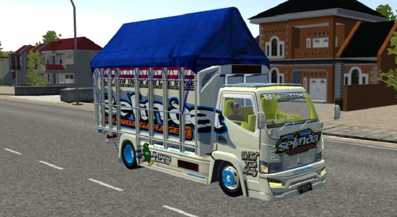 cara download mod bussid truck