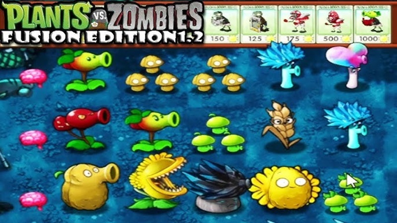 plant vs zombie fusion bahasa inggris