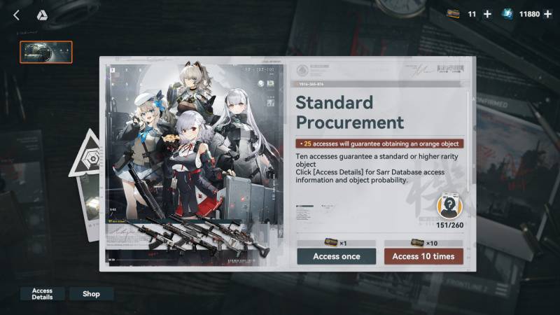 impresi singkat girls frontline - gacha