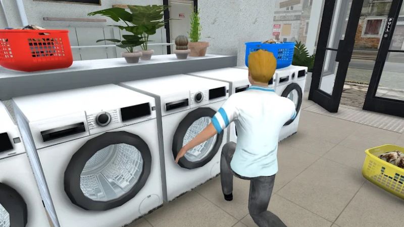 game Laundry Store Simulator 