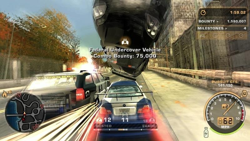 cheat need for speed most wanted