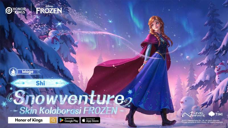 Kolaborasi HOK Frozen