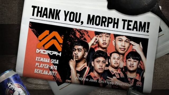 Morph Team Resmi Bubarkan Divisi PUBG Mobile, Lepas Semua Rosternya!