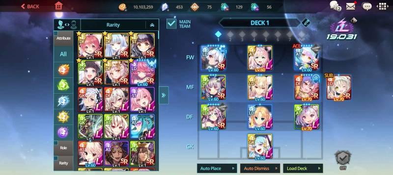 soccer spirits eos - deckbuilding